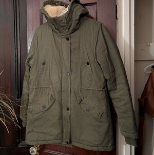 Garage Olive Military Field Jacket